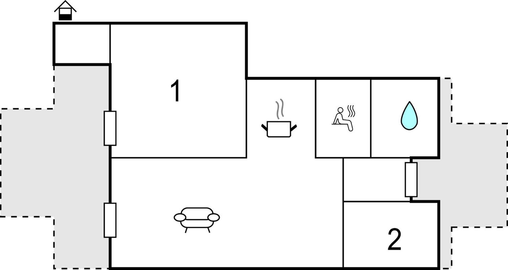 Awesome Apartment In Rechlin With Sauna Eksteriør bilde